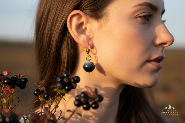 Crowberry Earrings