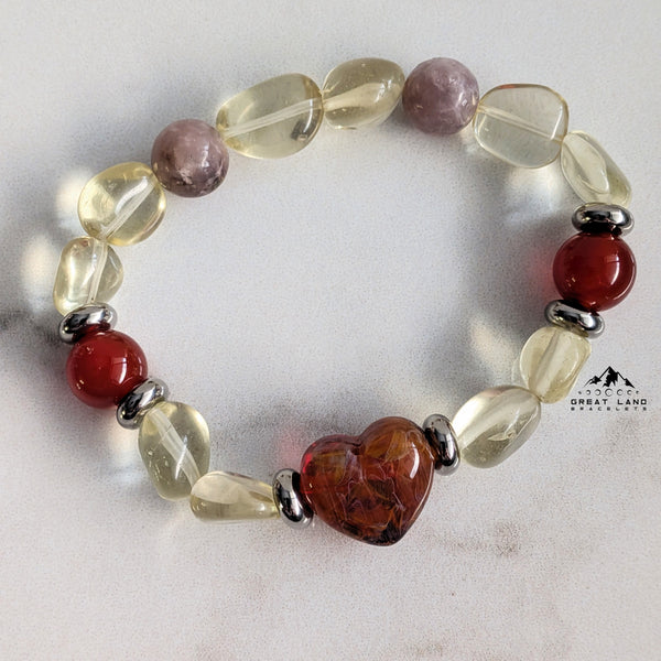 Heart of the Midnight Sun Bracelet